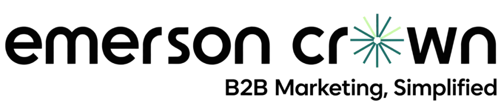 emerson crown logo, b2b marketing consultant